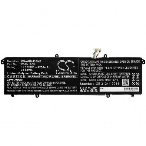 Batterie ordinateur portable asus m6500qb