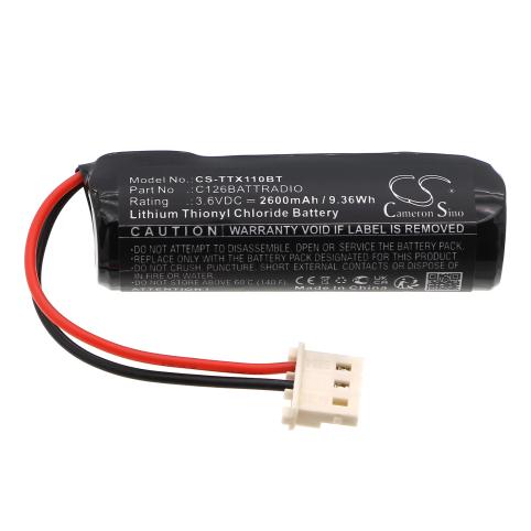 Batterie  technoalarm c126battradio tx110