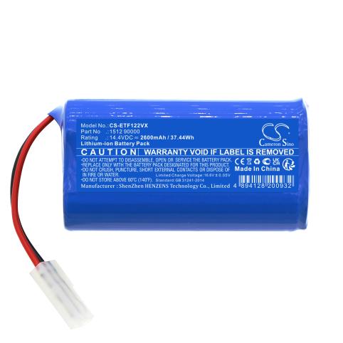 Batterie aspirateur eta 1512 fido