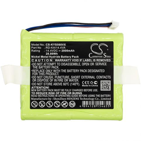 Batterie aspirateur kaily s750