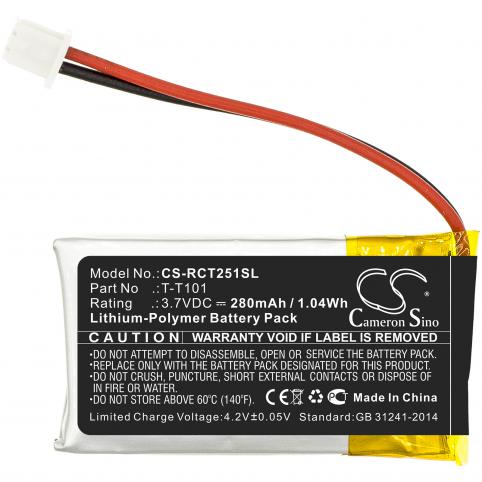 Batterie casque sans fil rca 25211