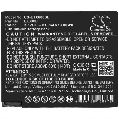 Refc batterie lx600li