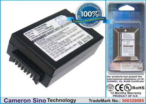 Batterie lecteur code barre teklogix workabout pro 7527c g2