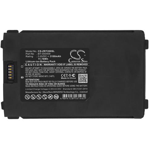 Batterie lecteur code barre zebra tc2x