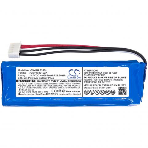Batterie jbl gsp1029102a charge 3