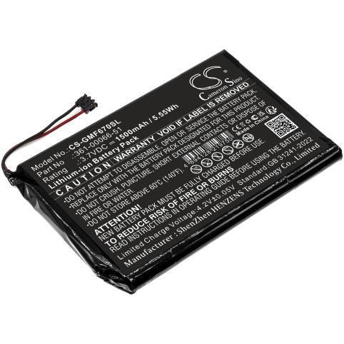 Batterie gps garmin fleet 670 lm truck