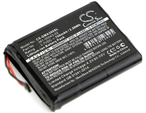 Batterie  garmin 361-00043-02 approach g30