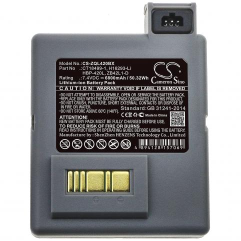 Batterie  zebra ct18499-1 p4t