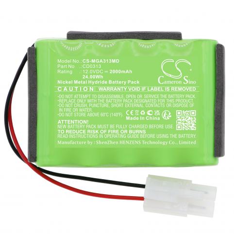Batterie  mangar cd0313 airflo 12