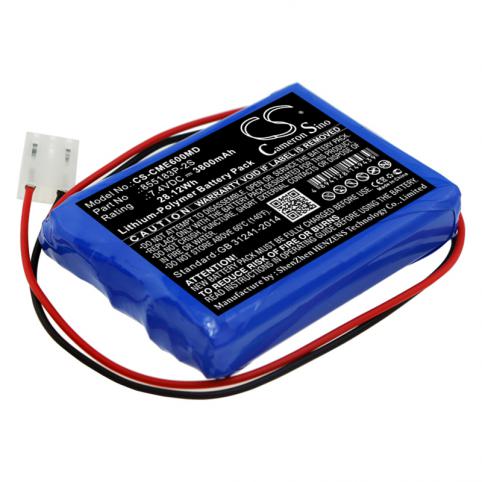 855183p 2s ecg 600g batterie medical contec