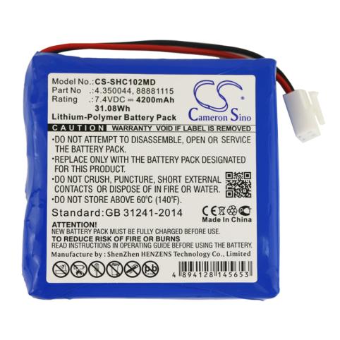 Batterie medical schiller cardiovit at102+