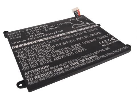 Batterie tablette lenovo thinkpad 1838 10.1