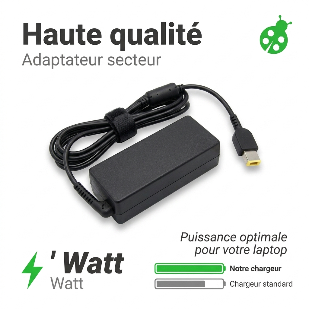 Chargeur ordinateur portable lenovo ideapad 720s-14ikb