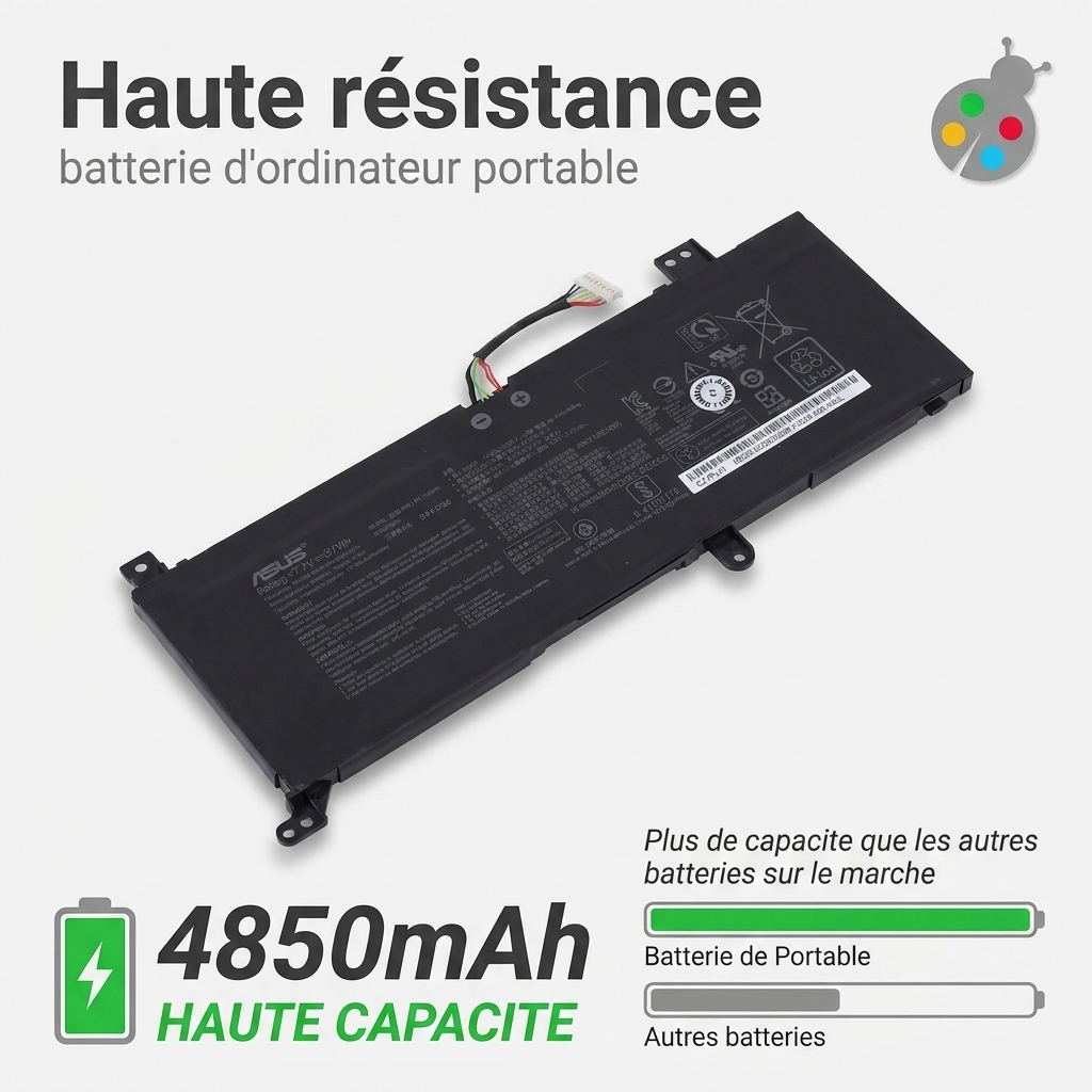 Batterie ordinateur portable asus x515ja
