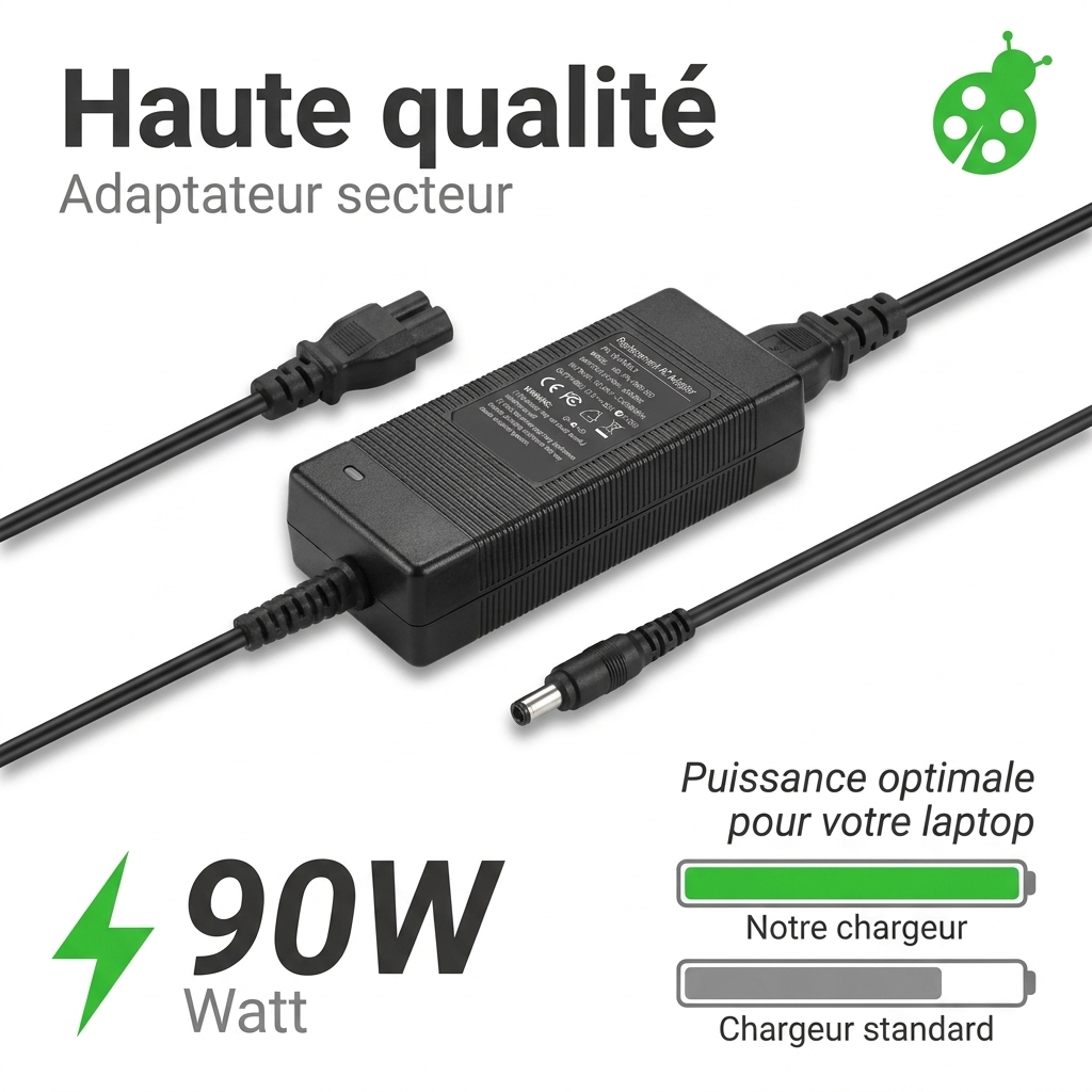 Chargeur ordinateur portable dell latitude 5410