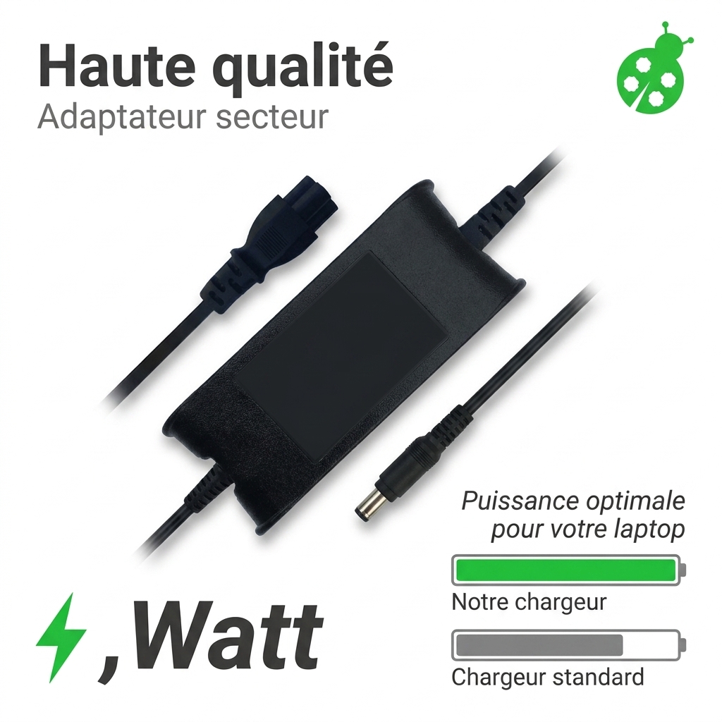 Chargeur ordinateur portable dell latitude 5511