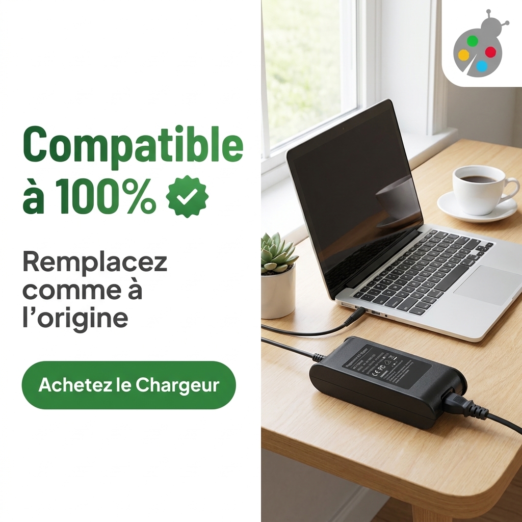 Chargeur ordinateur portable dell latitude 5511