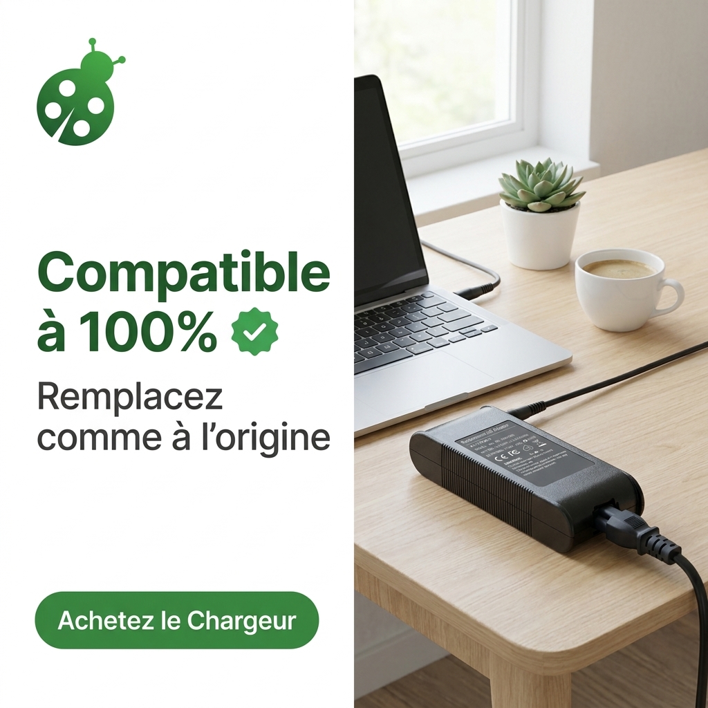 Chargeur ordinateur portable dell latitude 5510 4f92v