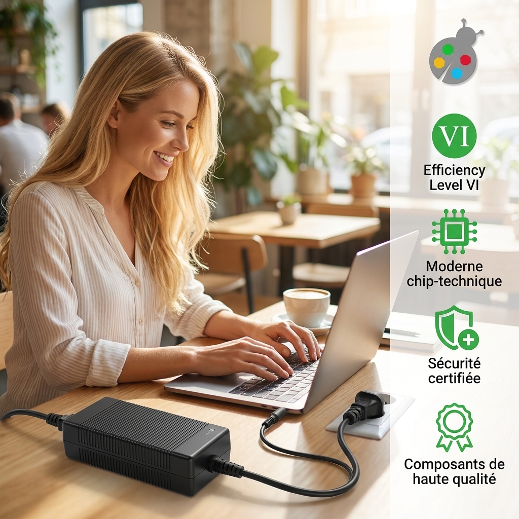 Chargeur ordinateur portable hp  notebook 17 cp0122nf