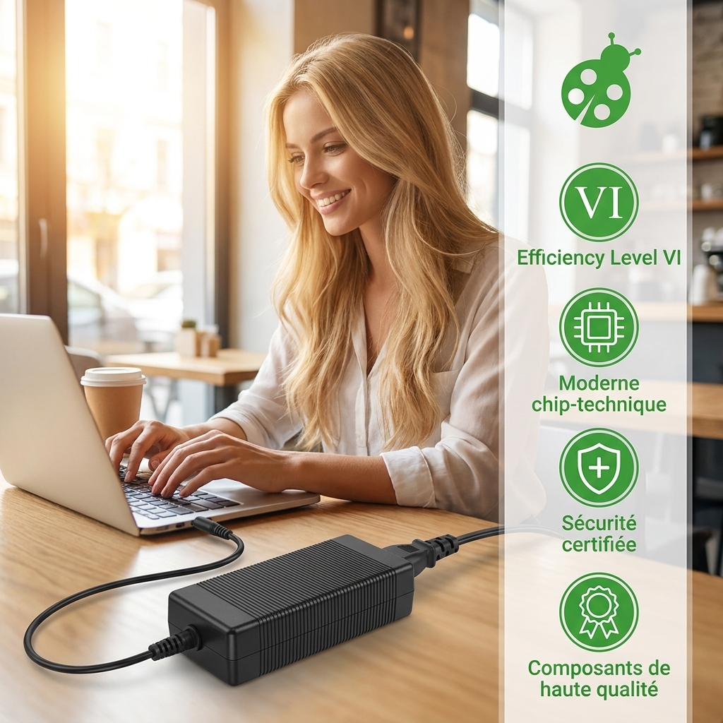 Chargeur ordinateur portable hp  notebook 17 cp0281nf