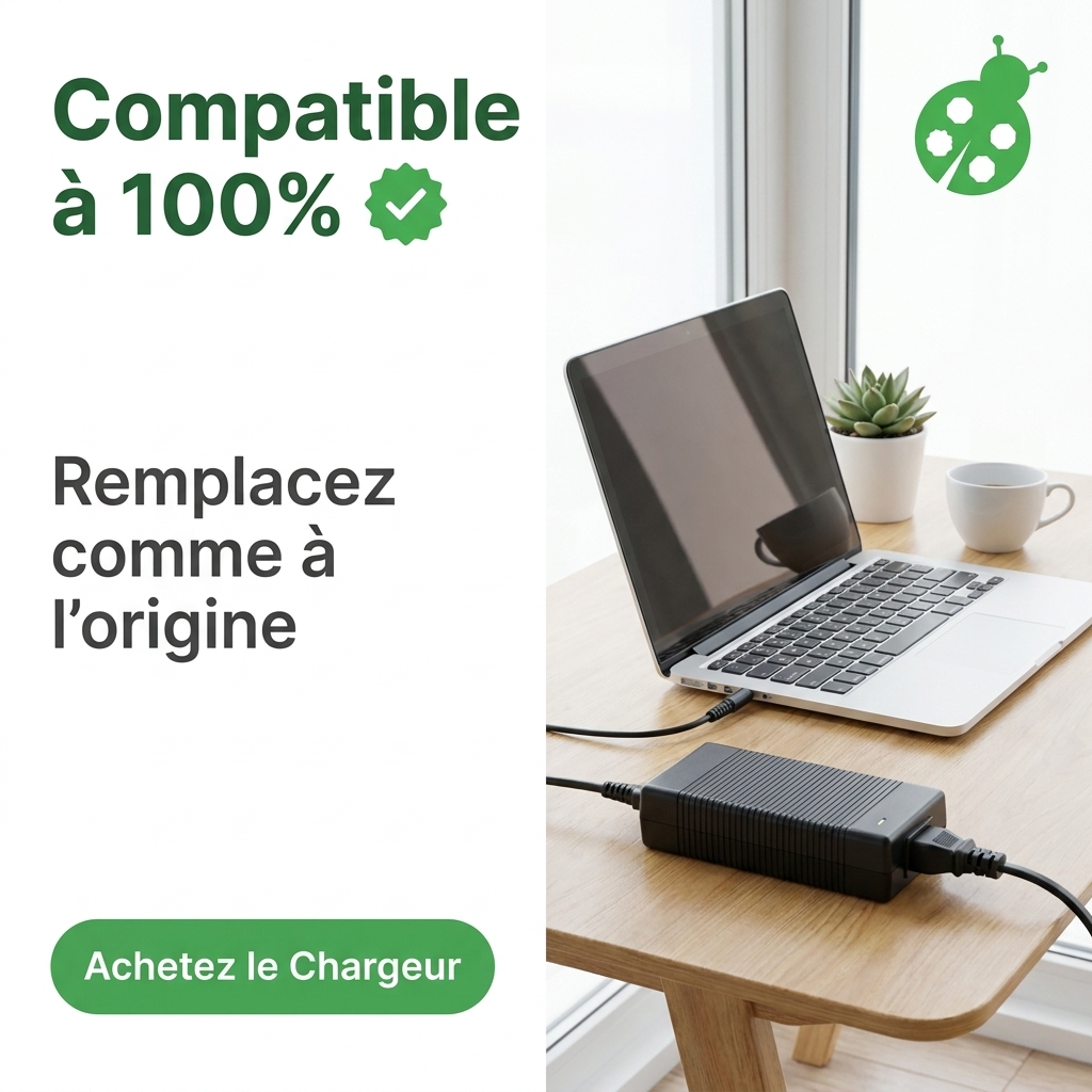 Chargeur ordinateur portable dell inspiron 13 7391