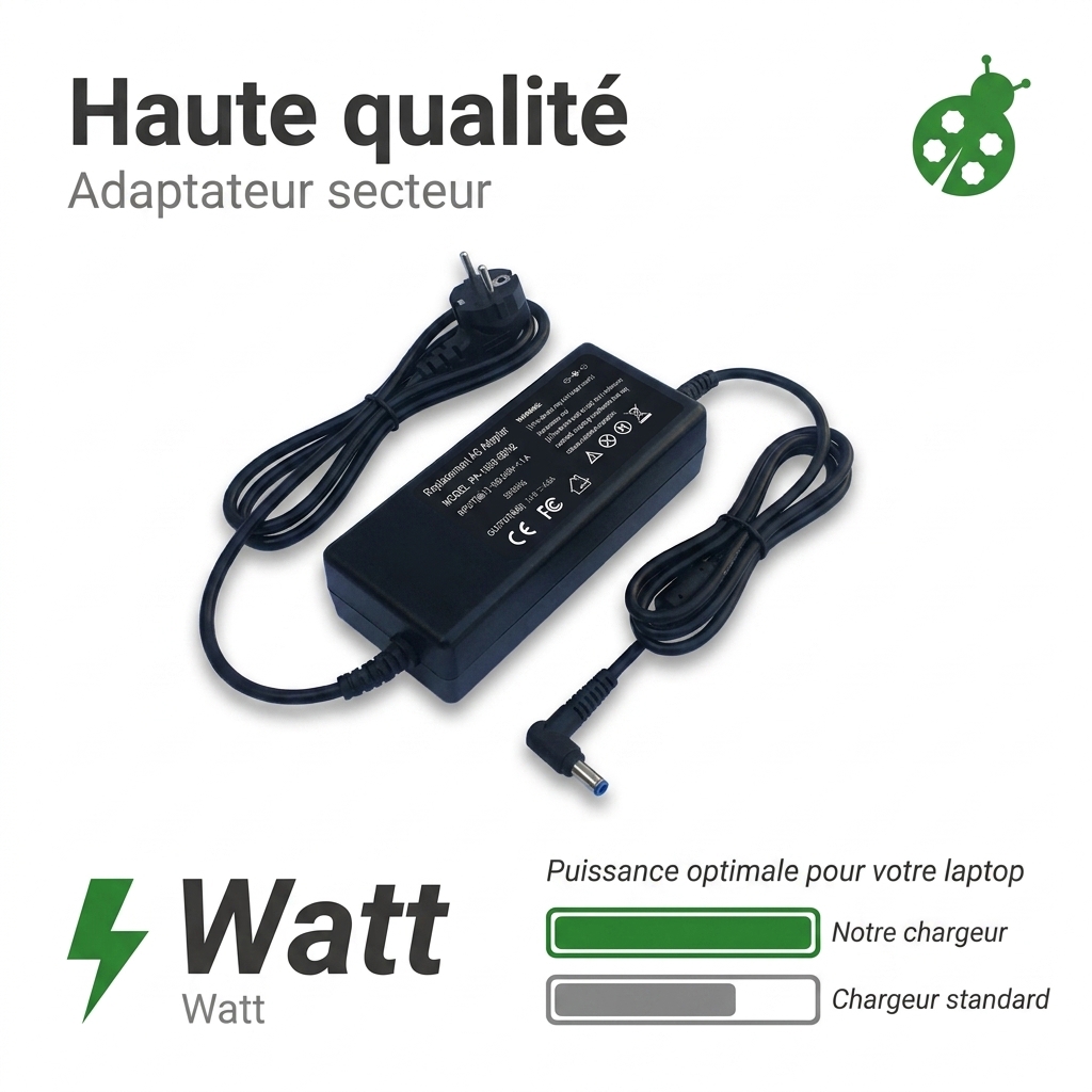 Chargeur ordinateur portable dell latitude 3400