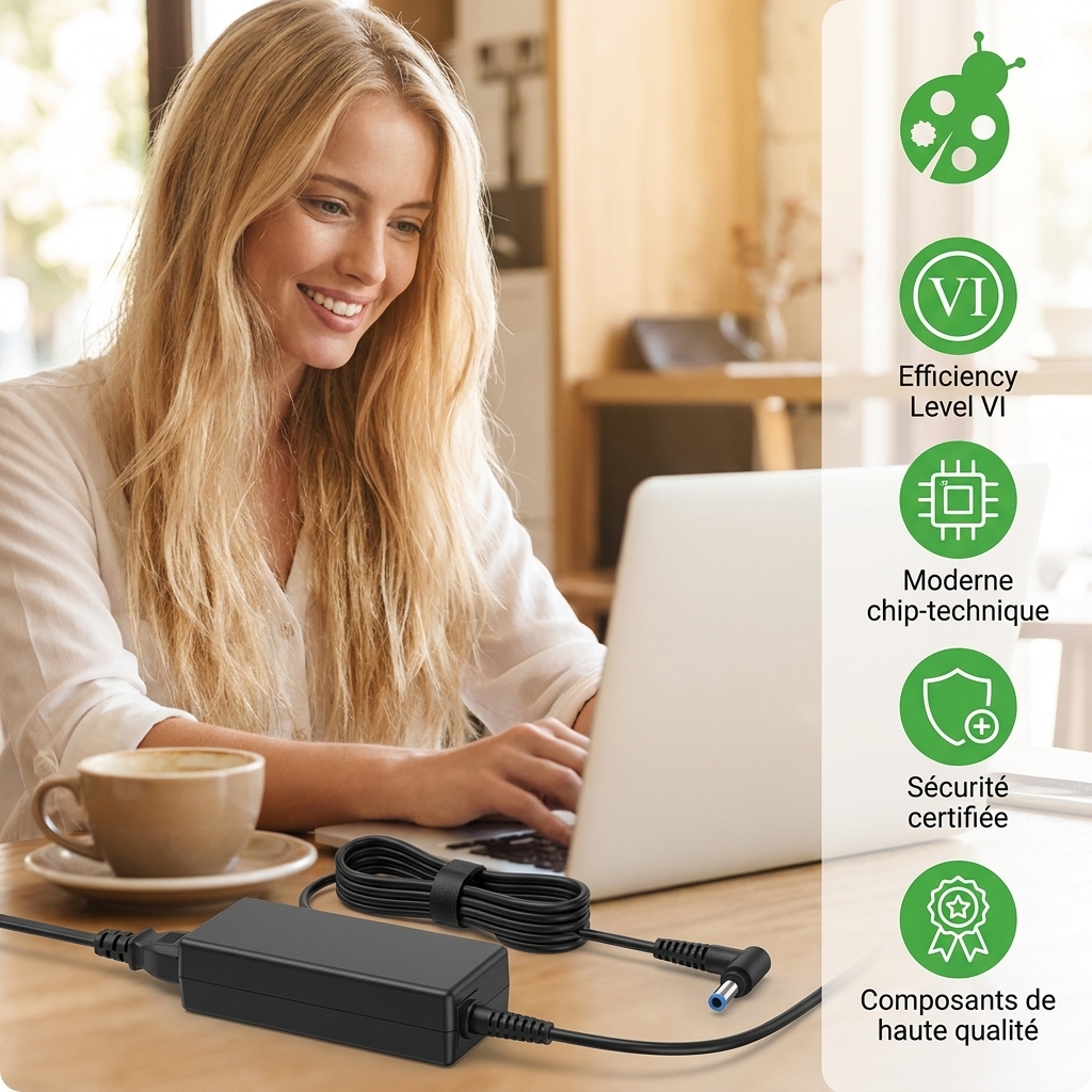 Chargeur ordinateur portable dell latitude 3400