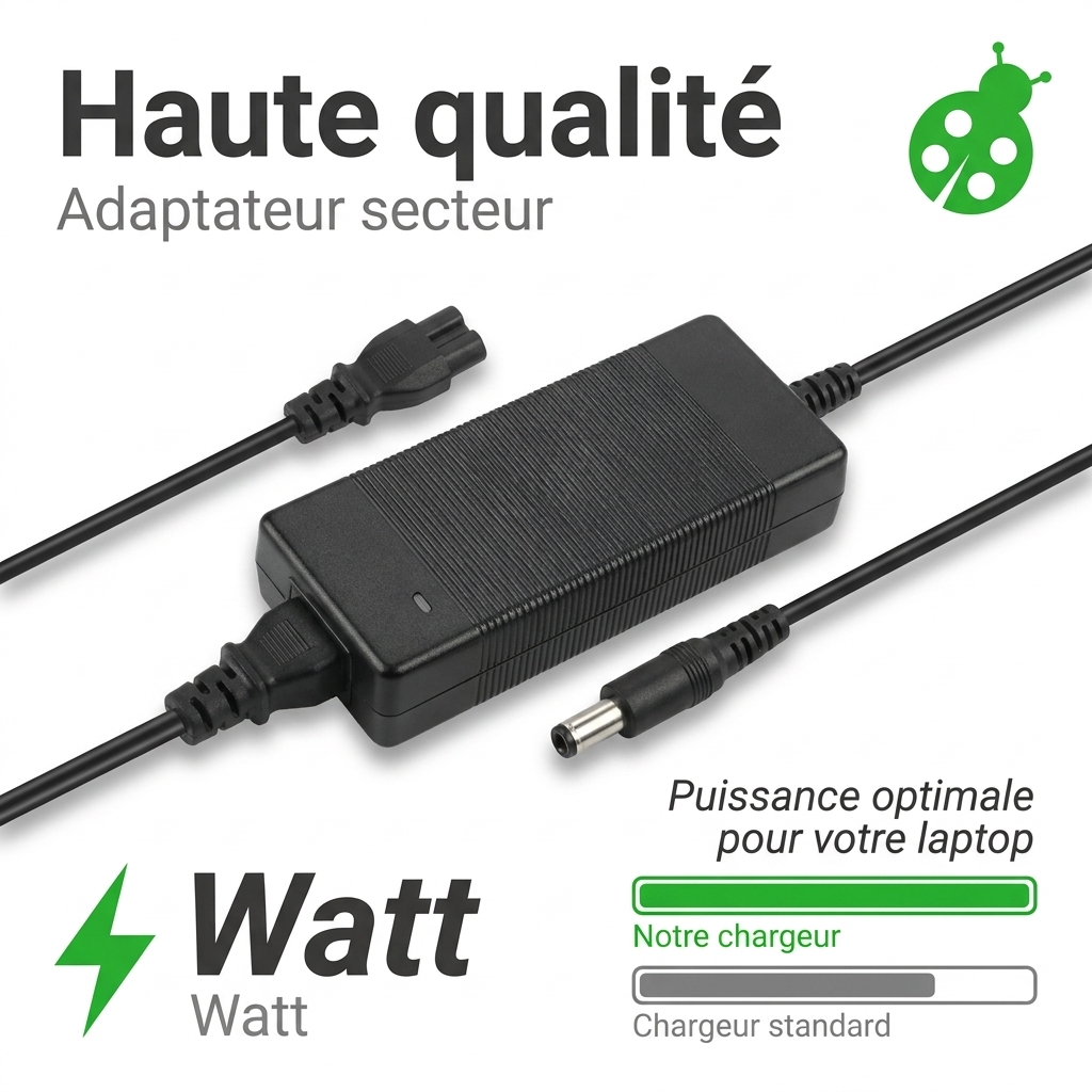Chargeur ordinateur portable dell inspiron p98f001