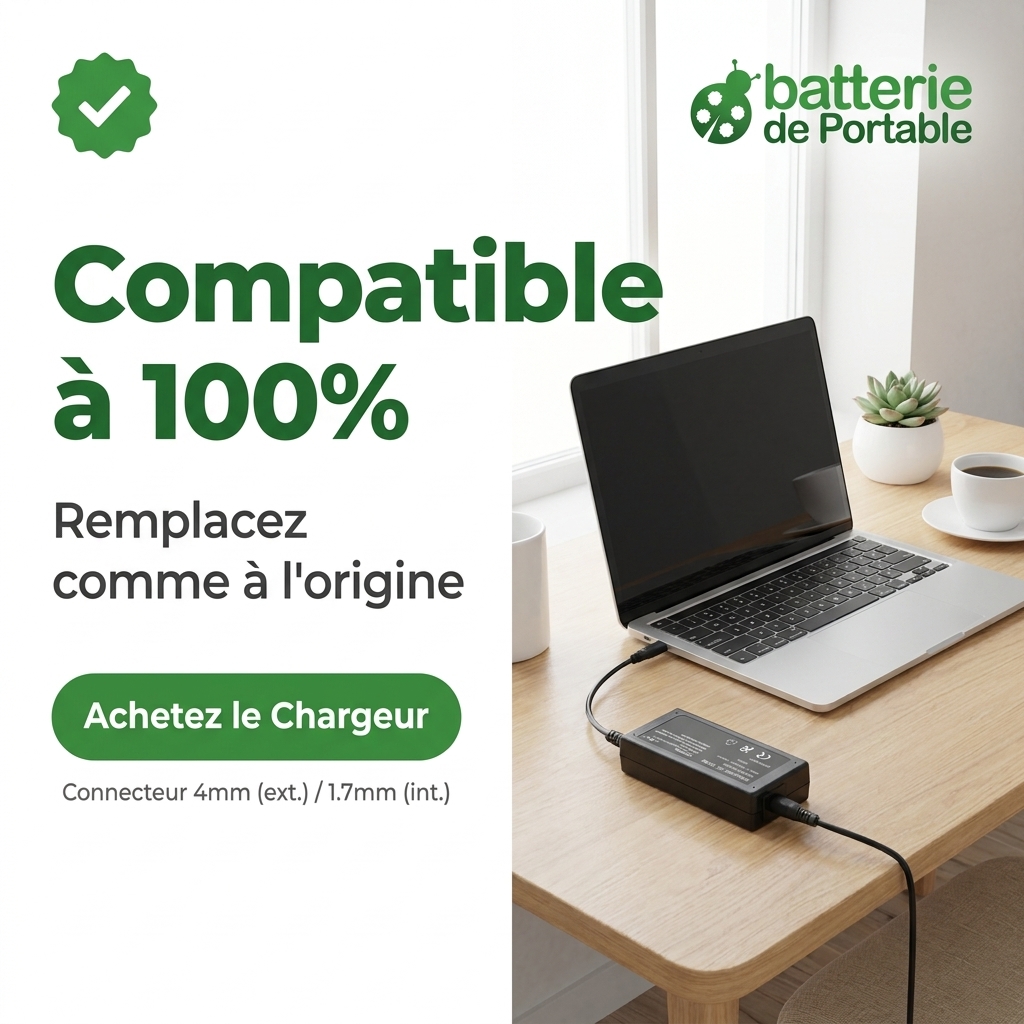 Chargeur ordinateur portable lenovo ideapad 100 15iby