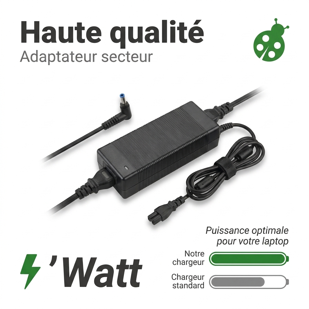 Chargeur ordinateur portable dell latitude 3520