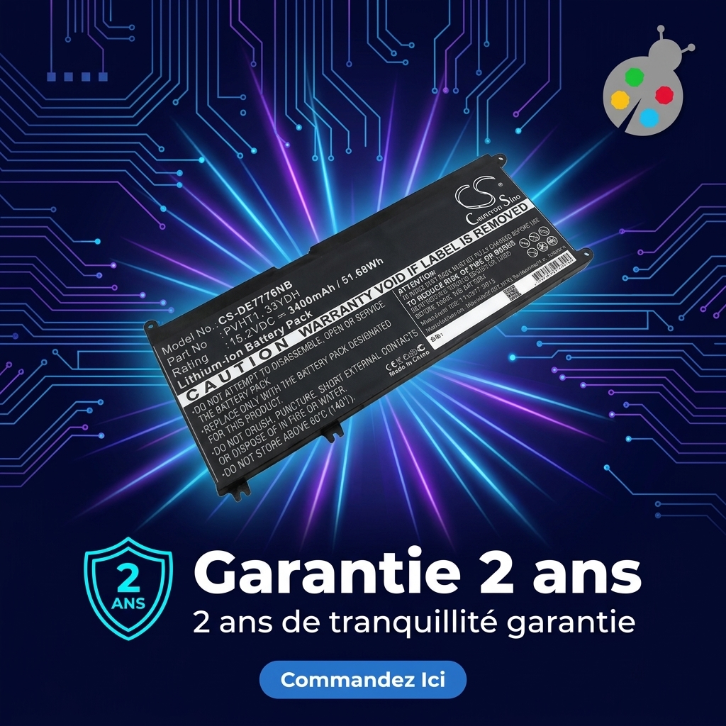 Batterie ordinateur portable dell g3 17 3779