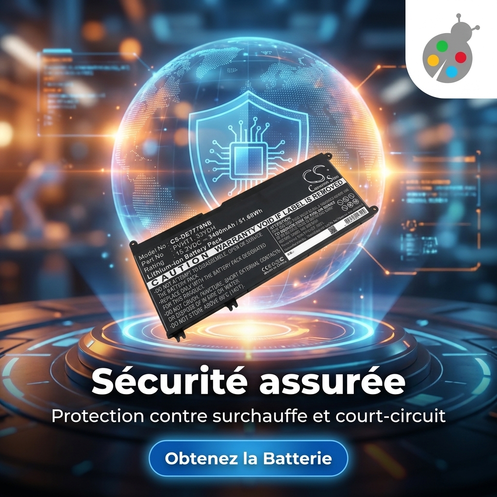 Batterie ordinateur portable dell g3 17 3779