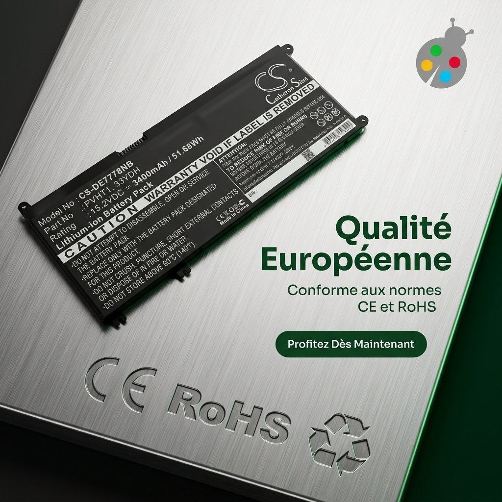 Batterie ordinateur portable dell g3 17 3779