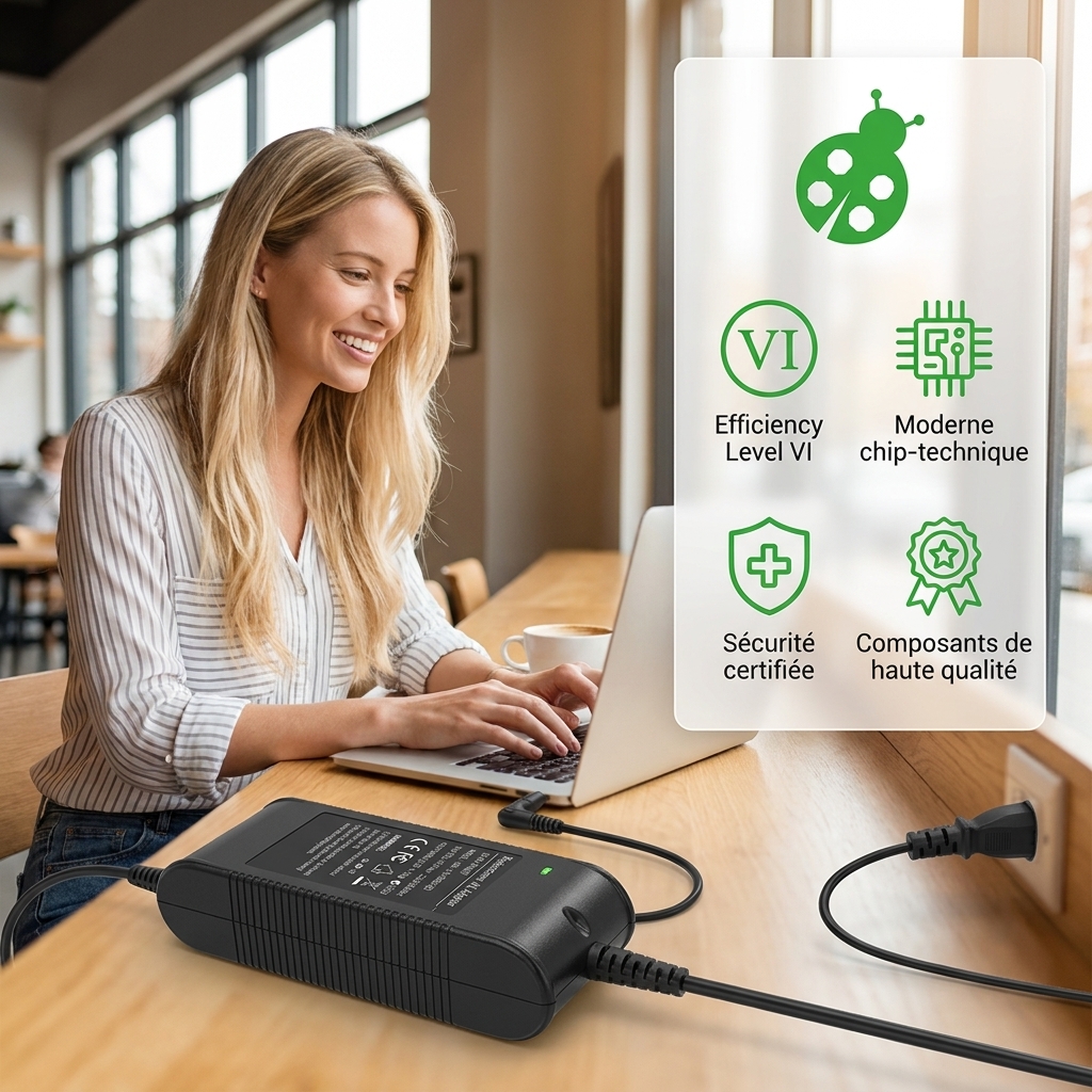 Chargeur ordinateur portable dell latitude 5590 h7x2f