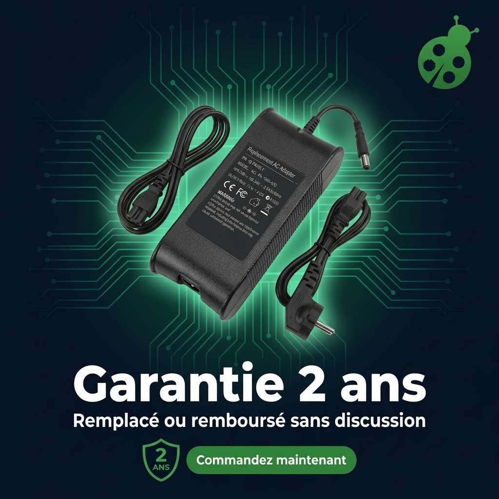 Chargeur ordinateur portable dell latitude 5590 h7x2f