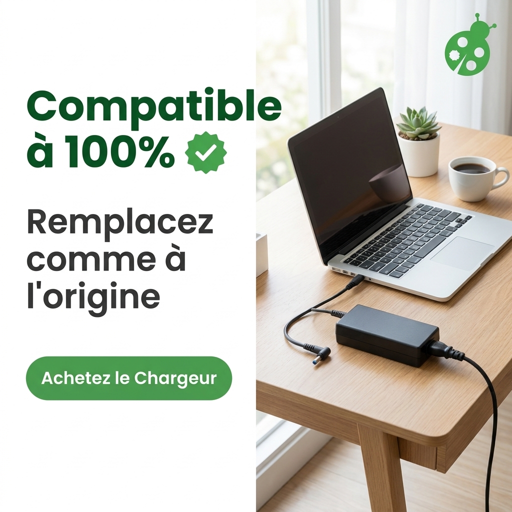 Chargeur ordinateur portable dell inspiron 5518
