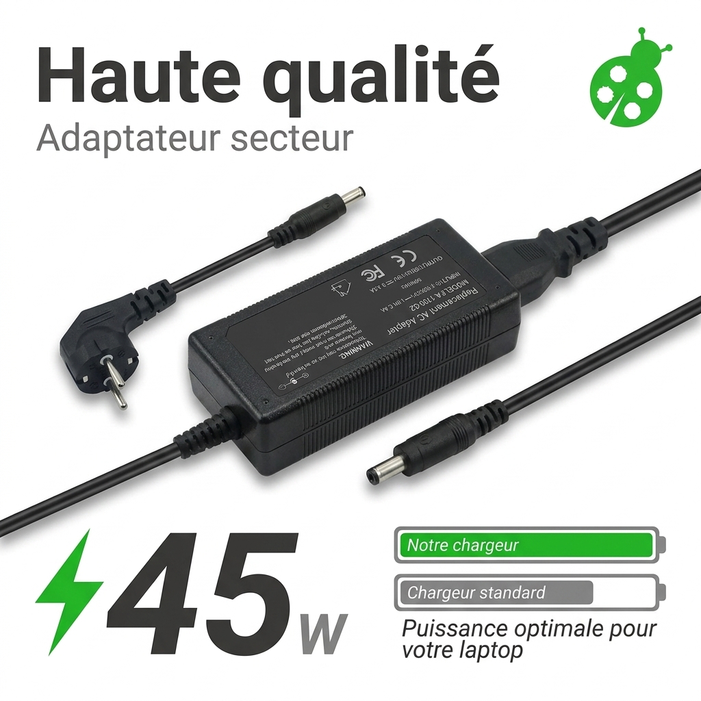 Chargeur ordinateur portable asus f510q
