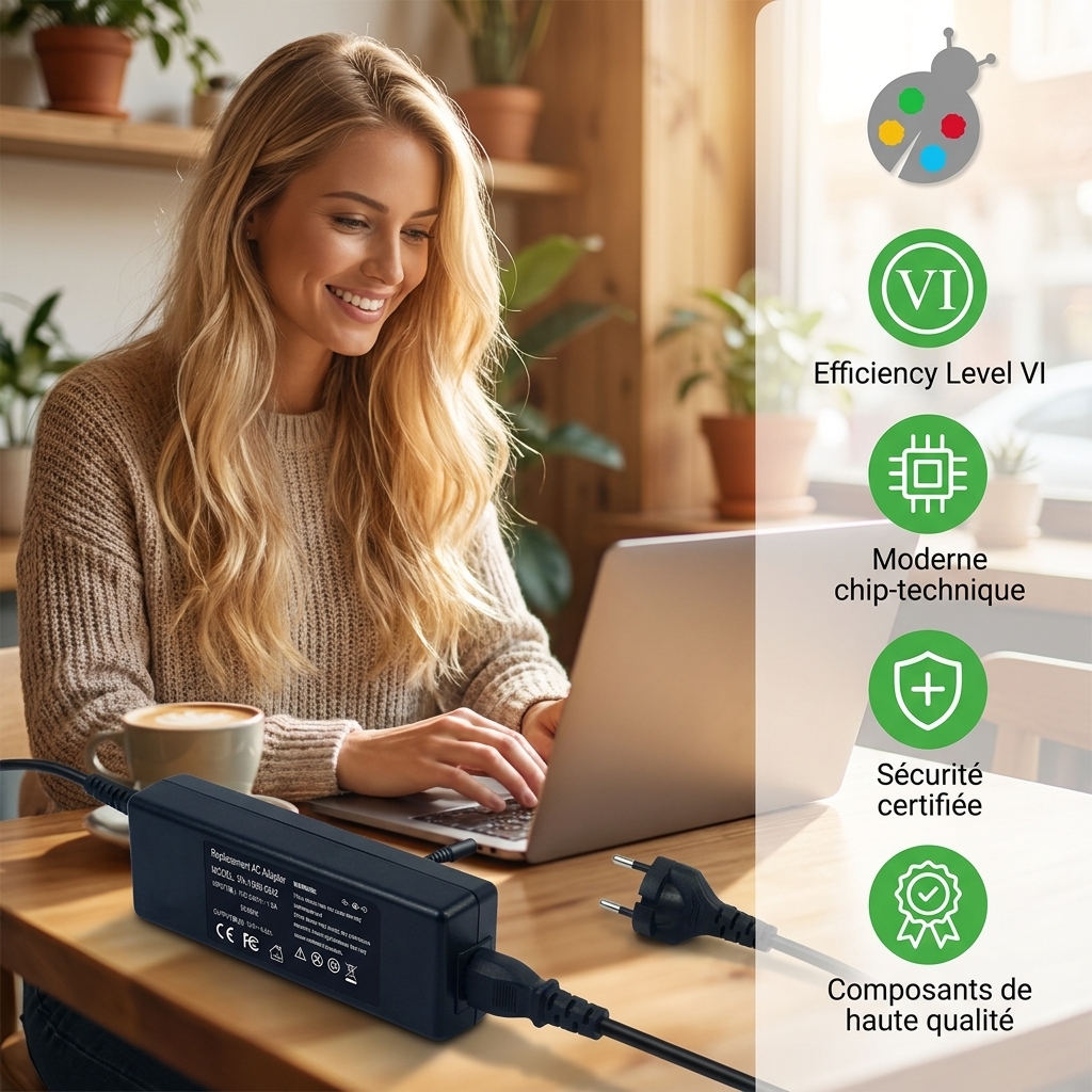 Chargeur ordinateur portable dell inspiron 15 7000 7559