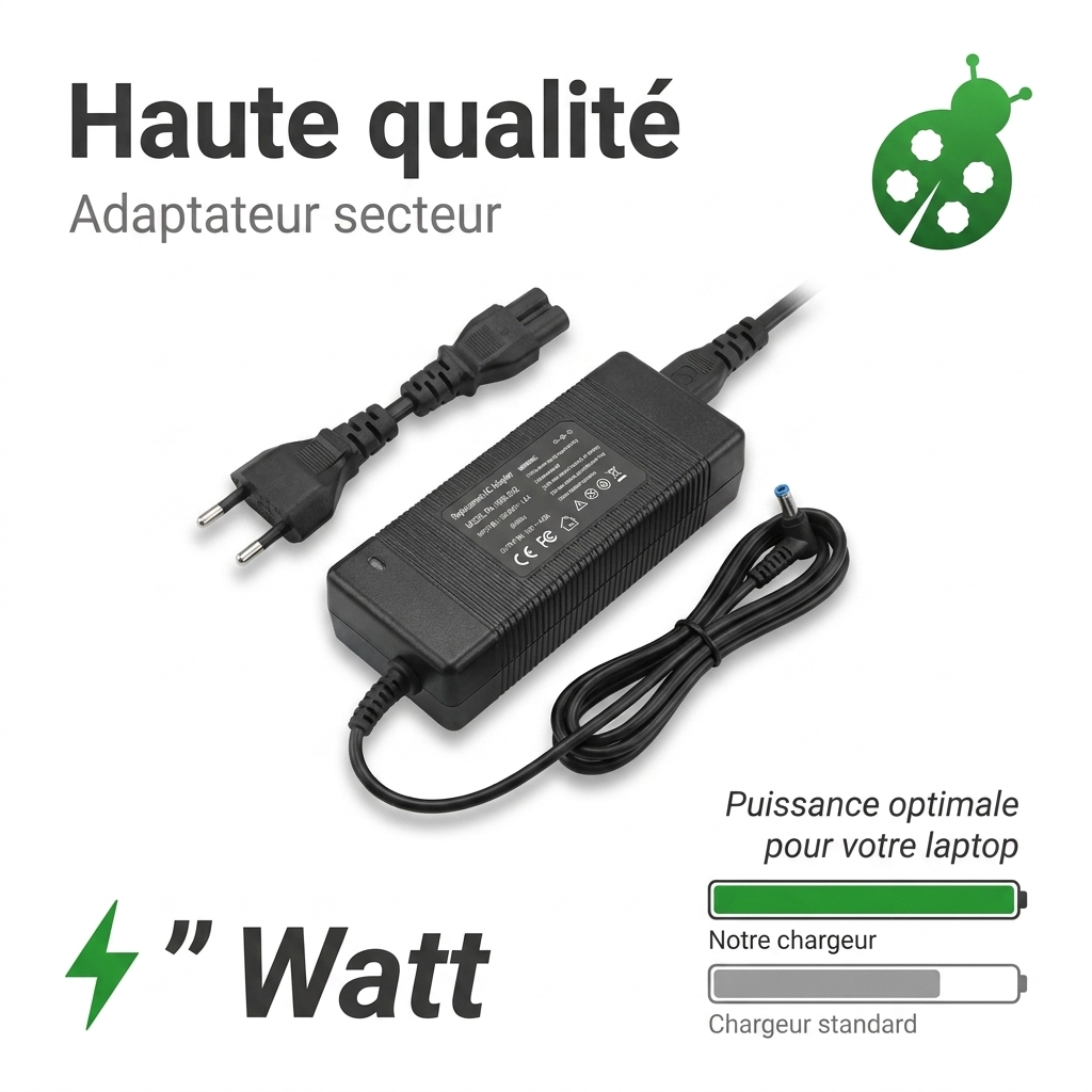 Chargeur ordinateur portable dell latitude 3410 p129g001