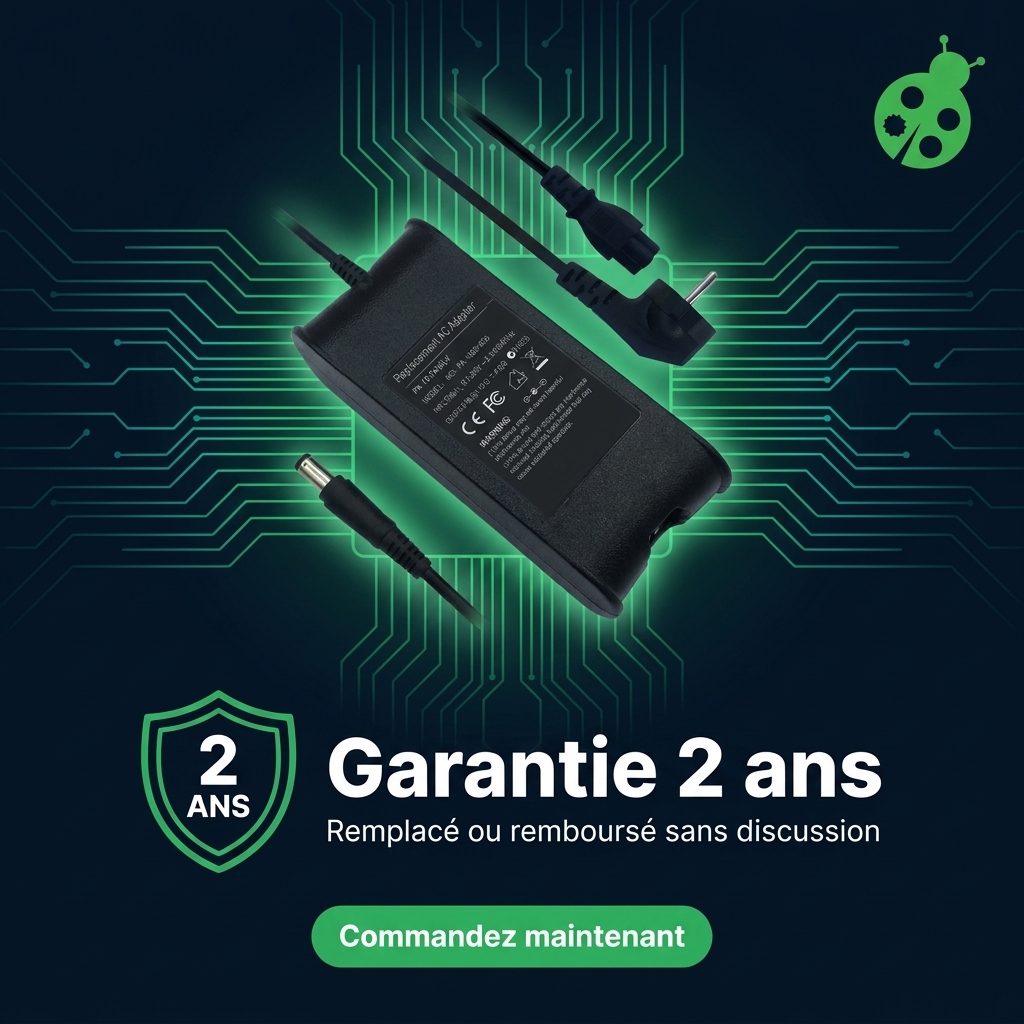 Chargeur ordinateur portable dell latitude 7290