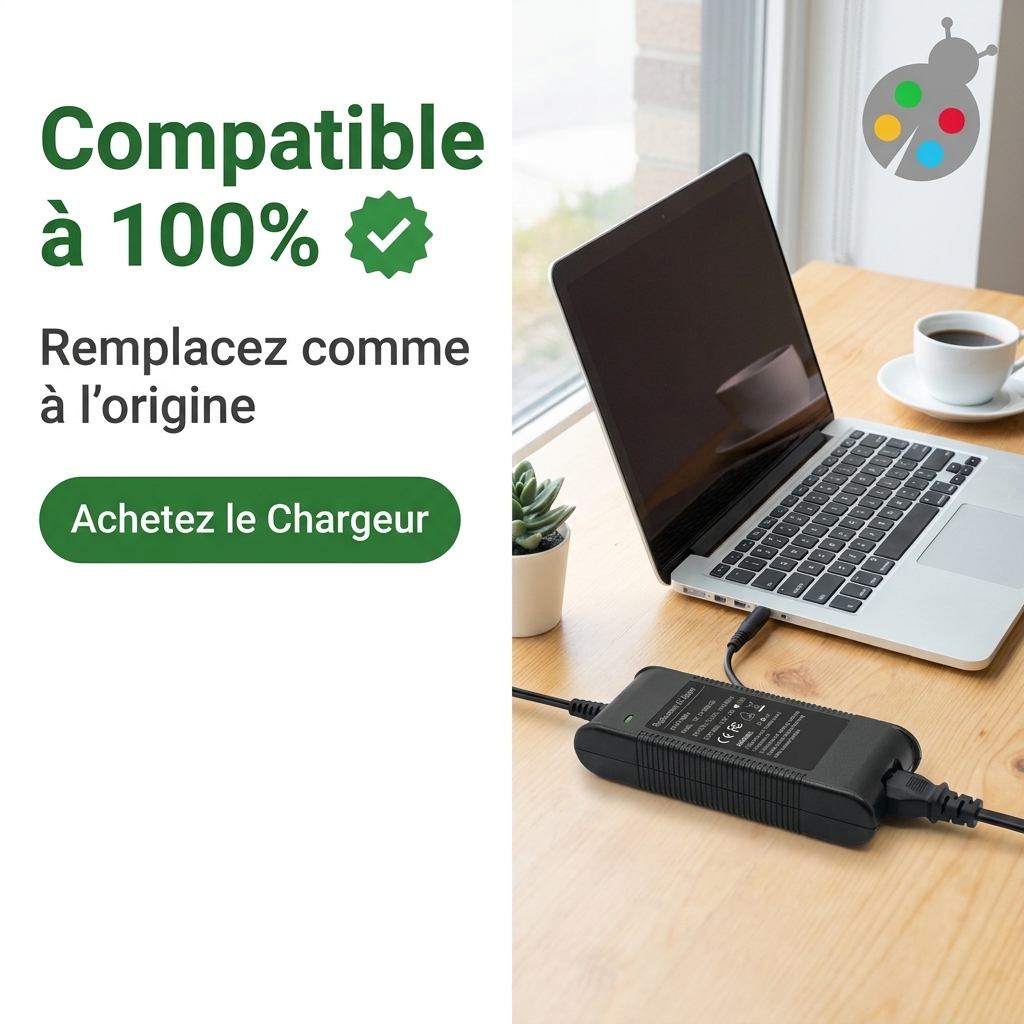 Chargeur ordinateur portable dell latitude 7290