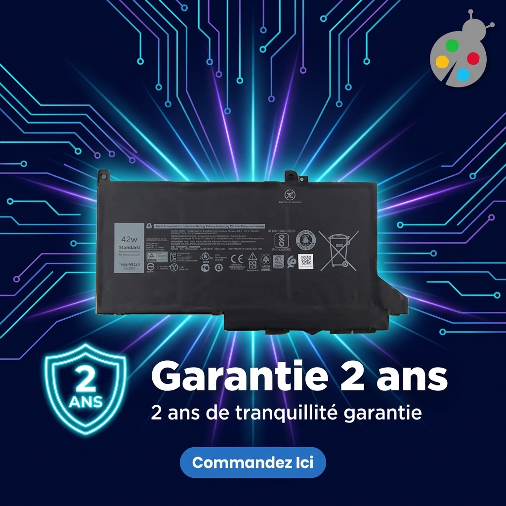 Batterie ordinateur portable dell latitude 5300