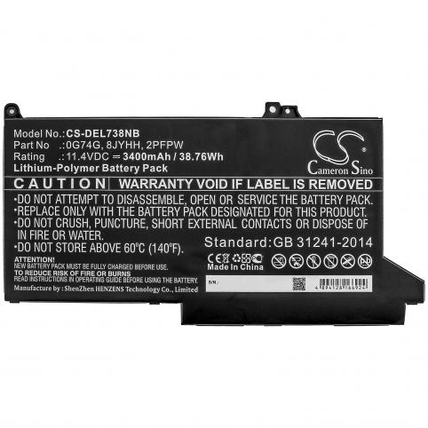 Batterie ordinateur portable dell latitude 12 7380