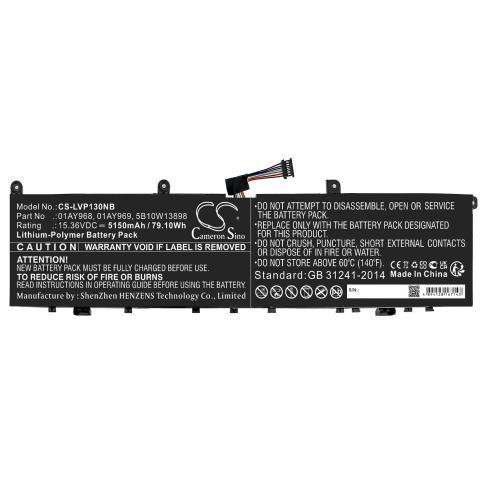 Batterie ordinateur portable lenovo thinkpad x1 extreme 2019 20qv000wge