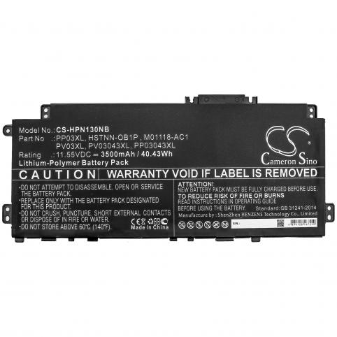 Batterie ordinateur portable hp m01148 421