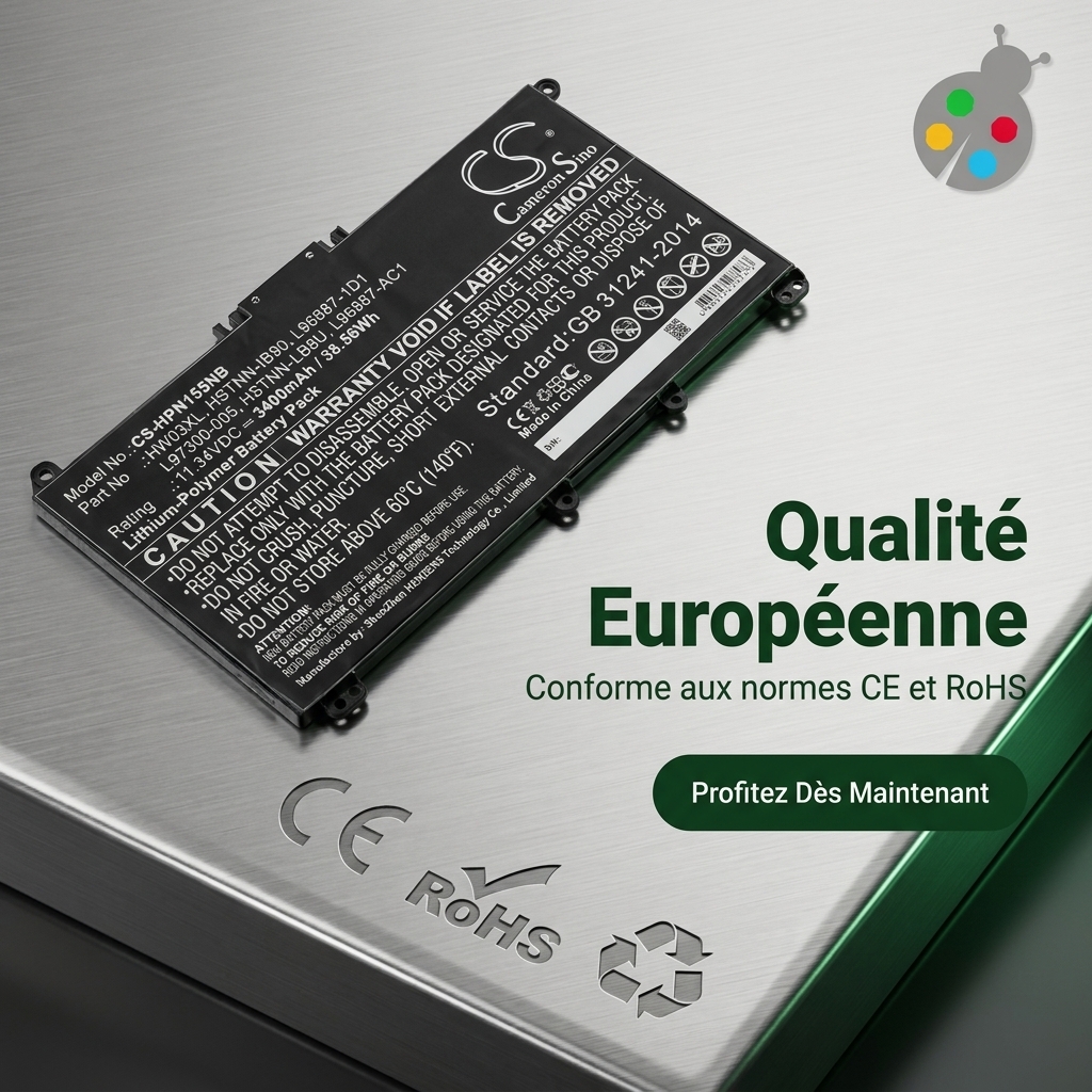 Batterie ordinateur portable hp pavilion 15 eg0073cl