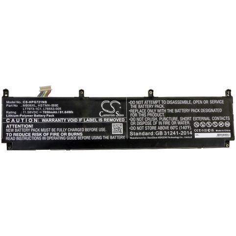 Batterie ordinateur portable hp zbook studio g7 1j3r6ea