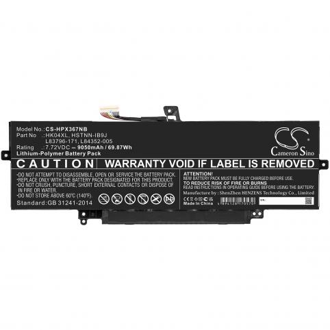 Batterie ordinateur portable hp elitebook x360 1040 g7 119y7ea