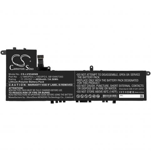 Batterie ordinateur portable lenovo ideapad s540 13