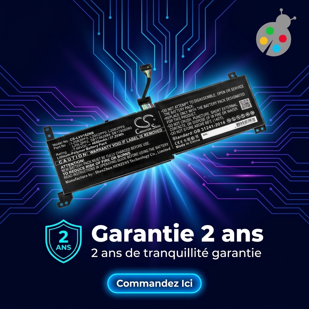Batterie ordinateur portable lenovo ideapad 3 14itl6